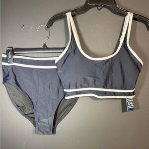 Athletic 2 Piece Bathing Suit. Size Medium